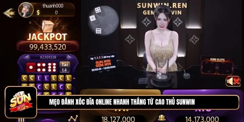 Mẹo đánh Xóc Đĩa online nhanh thắng: Chinh phục vận may, hái ngay lộc lớn